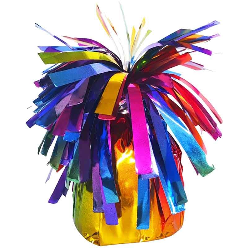 Rainbow Foil Balloon Weight - Anilas UK