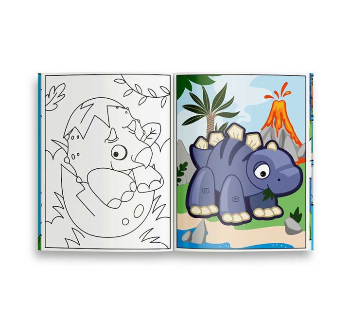 Sticker By Numbers Dinosaurs Edition - Anilas UK