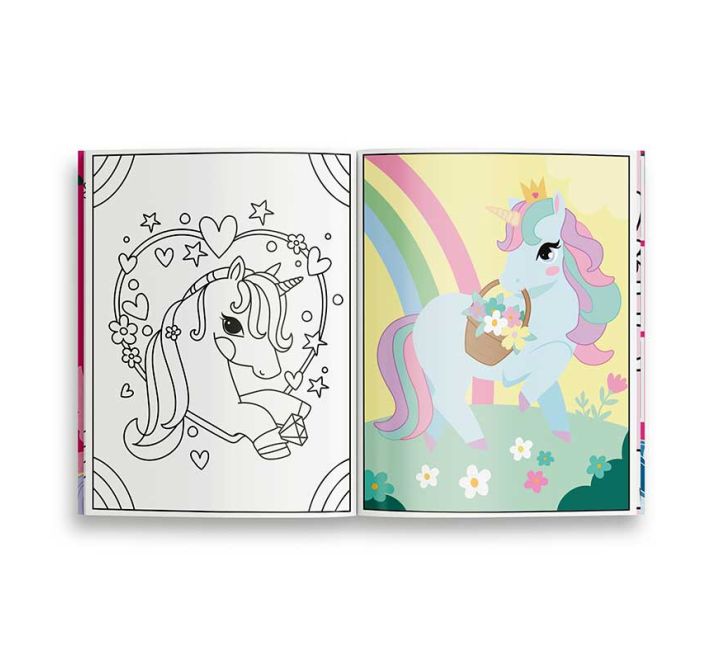 Sticker By Numbers Unicorn Edition - Anilas UK