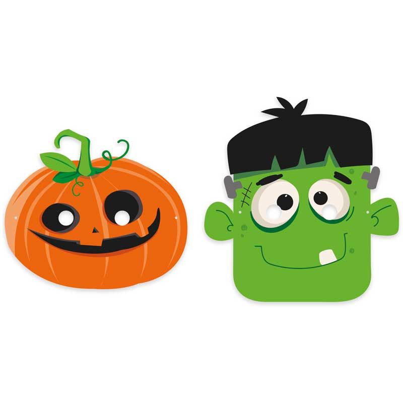 Halloween Masks (5 pieces) - Anilas UK