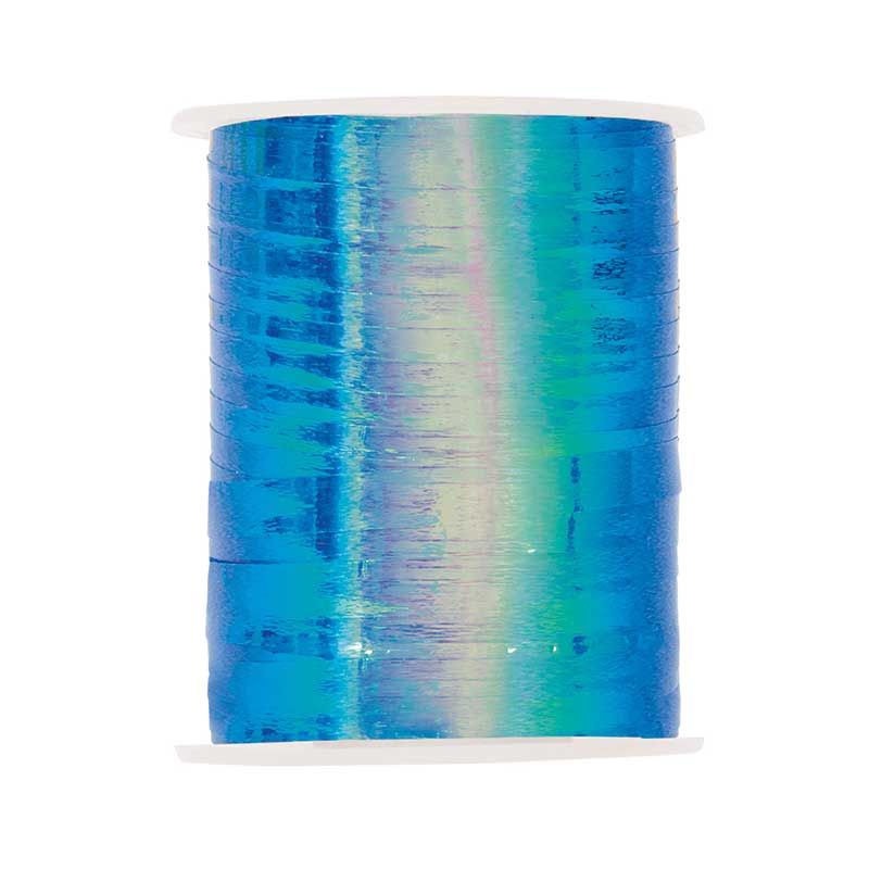 Blue Iridescent Curling Ribbon (50yds) - Anilas UK