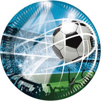 Football Fans Paper Plates - 23cm ( Pack of 8) - Anilas UK