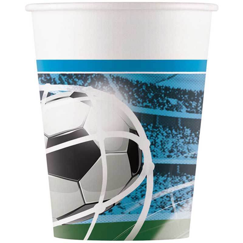 Football Fans Party Cups (Pack of 8) - Anilas UK