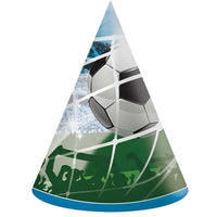 Football Fans Party Hat (Pack of 6) - Anilas UK