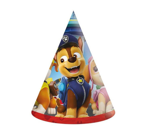 Paw Patrol Party Rescue Heroes Hats (Pack of 6) - Anilas UK