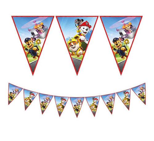 Paw Patrol Rescue Heroes Triangle Banner - Anilas UK