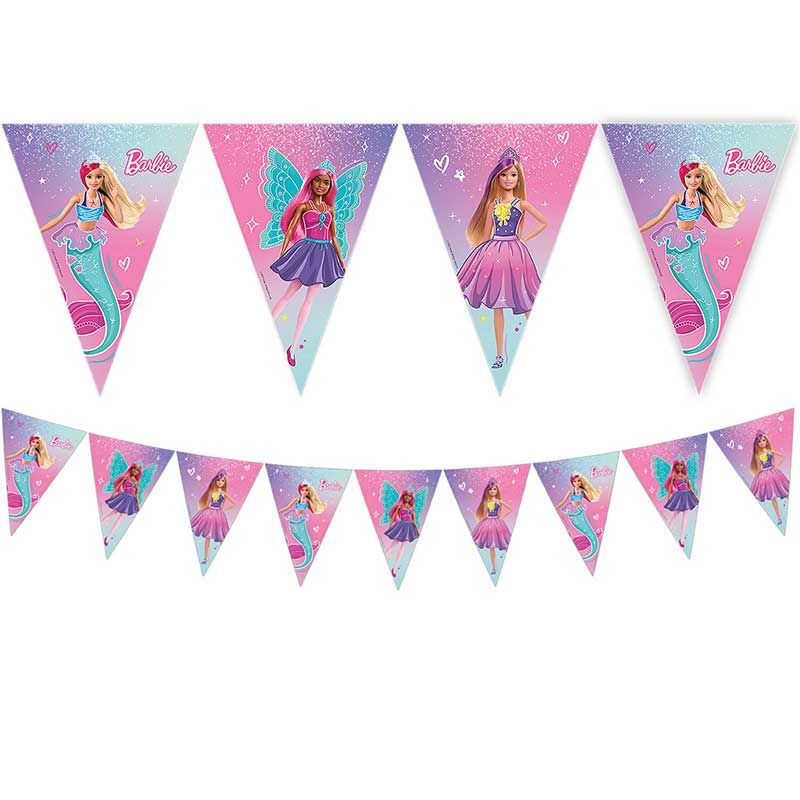 Barbie Fantasy Triangle Banner - Anilas UK