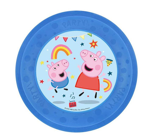 Peppa Pig Reusable Party Plate - 21cm (Pack of 1) - Anilas UK