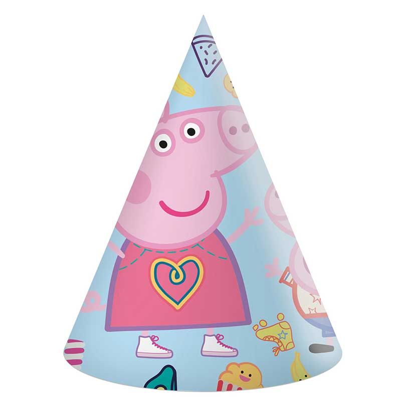 Peppa Pig  Messy Play Party Hat (Pack of 6) - Anilas UK