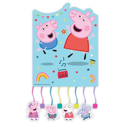 Peppa Pig Messy Play Pull String Pinata - Anilas UK