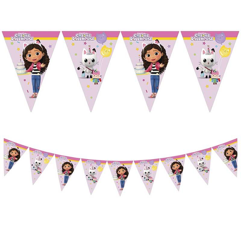 Gabby's Dollhouse Triangle Banner - Anilas UK