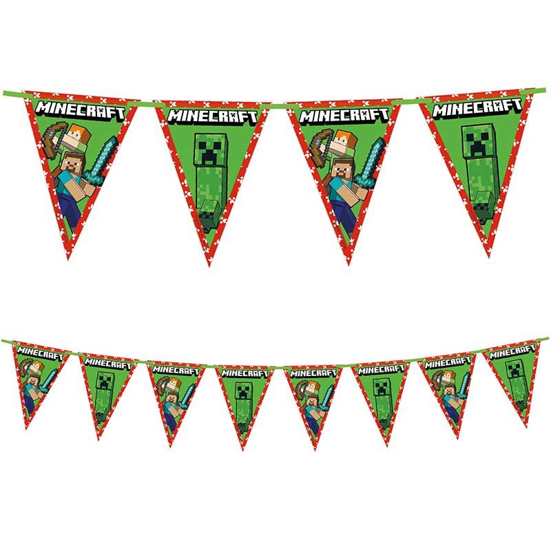 Minecraft Triangle Banner - Anilas UK