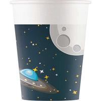 Rocket Space Paper Cups (Pack of 8) - Anilas UK