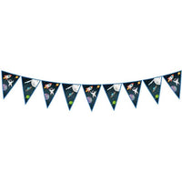 Space Rocket Bunting Birthday Party Banner - Anilas UK