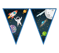 
              Space Rocket Bunting Birthday Party Banner - Anilas UK
            