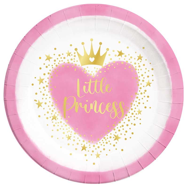 My Little Princess Paper plates - 23cm ( Pack of 8)