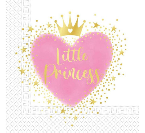My Little Princess Napkins (Pack of 20) - Anilas UK