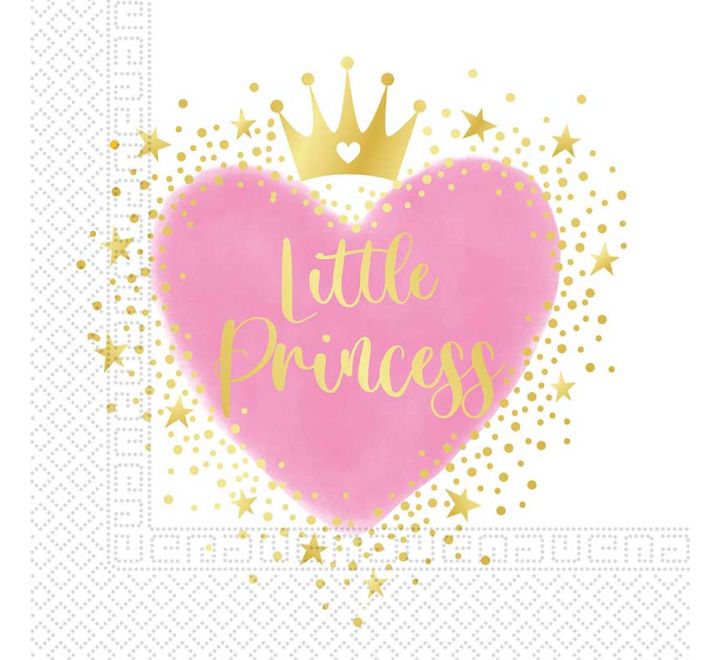 My Little Princess Napkins (Pack of 20) - Anilas UK