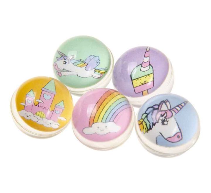 Unicorn Bouncy Balls (Set of 12)