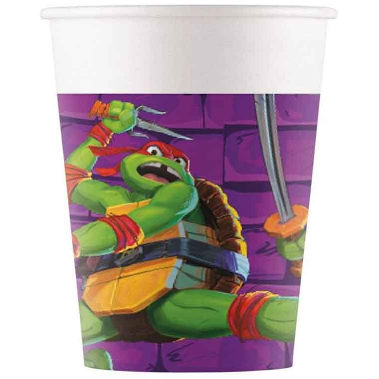 Teenage Mutant Ninja Turtles Paper Cups (Pack of 8)