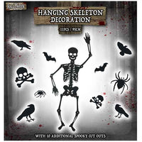 
              Halloween Hanging Skeleton Decoration (95 cm)
            