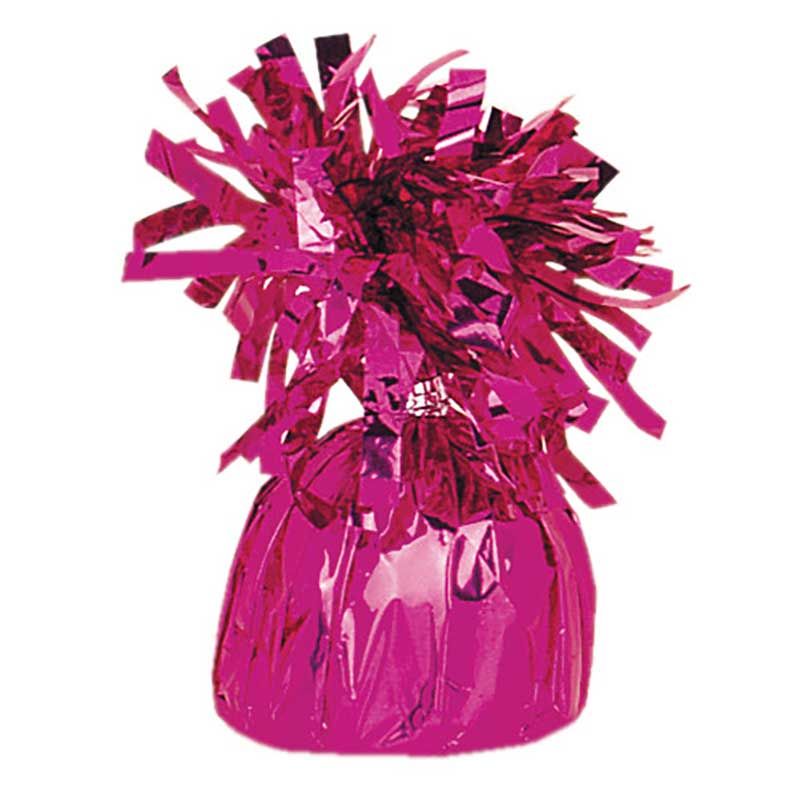 Magenta Foil Balloon Weight - Anilas UK