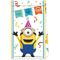 Minions The Rise Of Gru Paper Party Bags (Pack of 4)