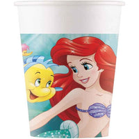 Ariel Curious (The Little Mermaid) Party Cups (Pack of 8)