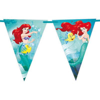 Ariel Curious (The Little Mermaid) Triangle Banner