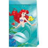 Ariel Curious (The Little Mermaid) Paper Party Bags (Pack of 4)