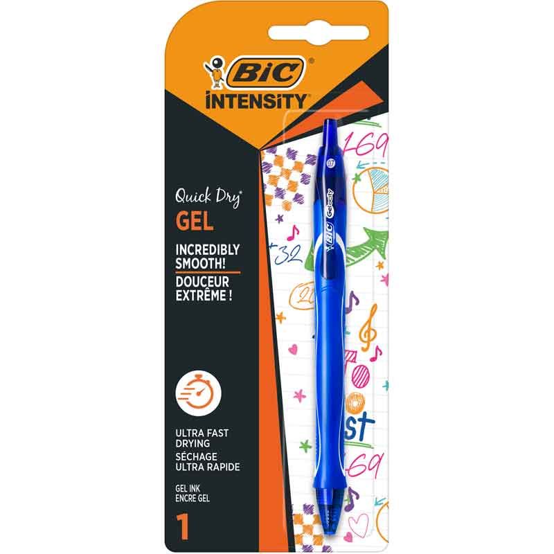 BIC Gelocity Quick Dry Gel Pen Blue - Anilas UK