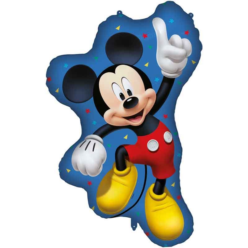 Mickey Mouse Shaped Foil Balloon (60 x 97 cm) - Anilas UK