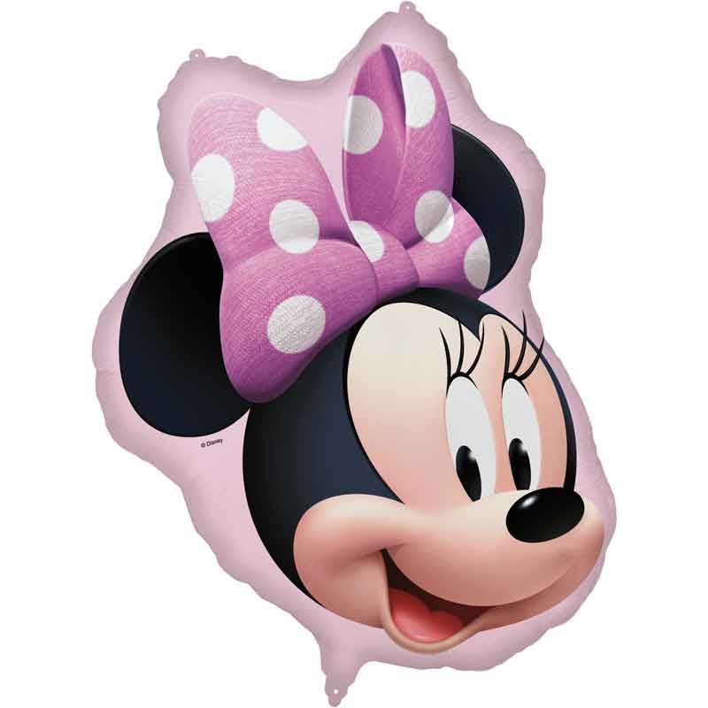 Minnie Head Shaped Foil Balloon (70 x 77.5 cm) - Anilas UK