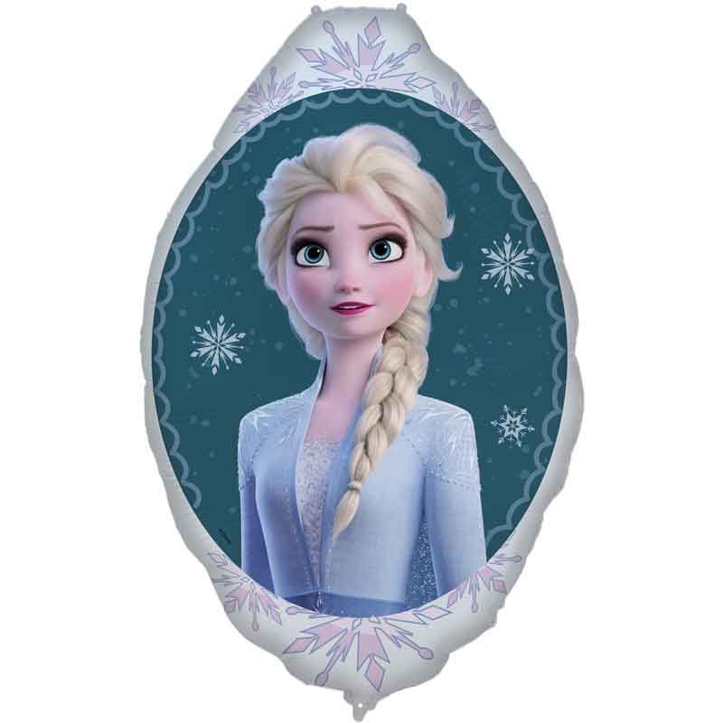 Elsa Frozen Shaped Foil Balloon (68 x 90 cm) - Anilas UK