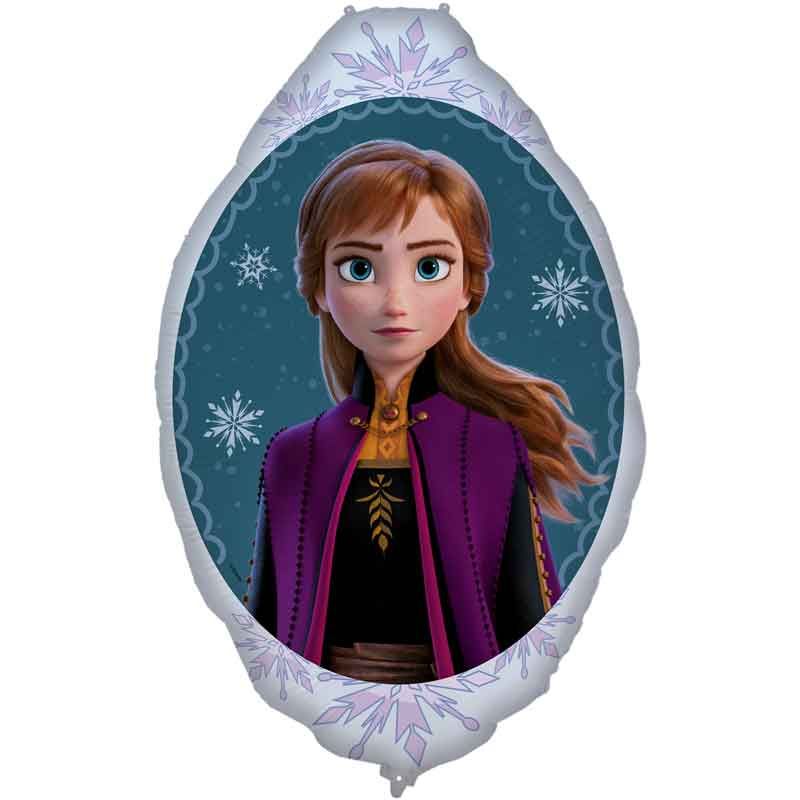 Anna Frozen Shaped Foil Balloon (68 x 90 cm) - Anilas UK
