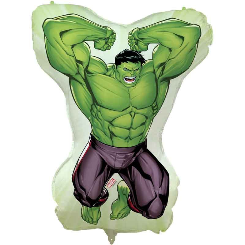 The Incredible Hulk Shaped Foil Balloon (80 x 96 cm) - Anilas UK