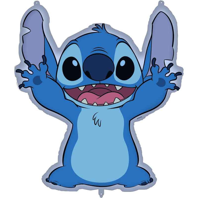Disney Stitch Shaped Foil Balloon (76 x 88 cm) - Anilas UK