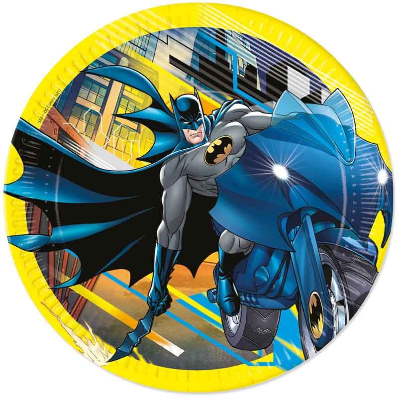 Batman Rogue Rage Paper Plates - 23cm (Pack of 8) - Anilas UK