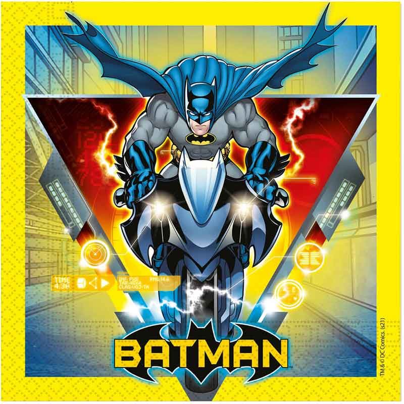 Batman Rogue Rage Napkins (Pack of 20) - Anilas UK