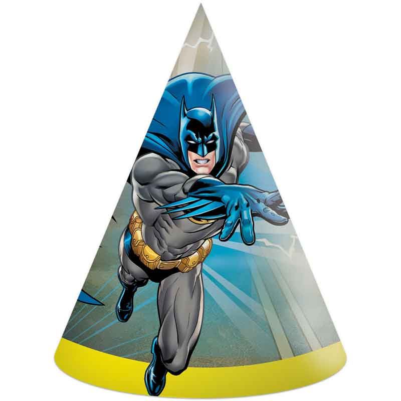 Batman Rogue Rage Party Hat (Pack of 6) - Anilas UK
