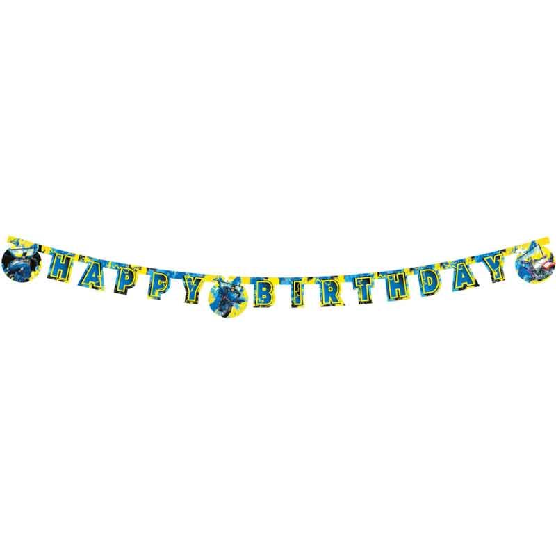 Batman Rogue Rage "Happy Birthday" Banner - Anilas UK