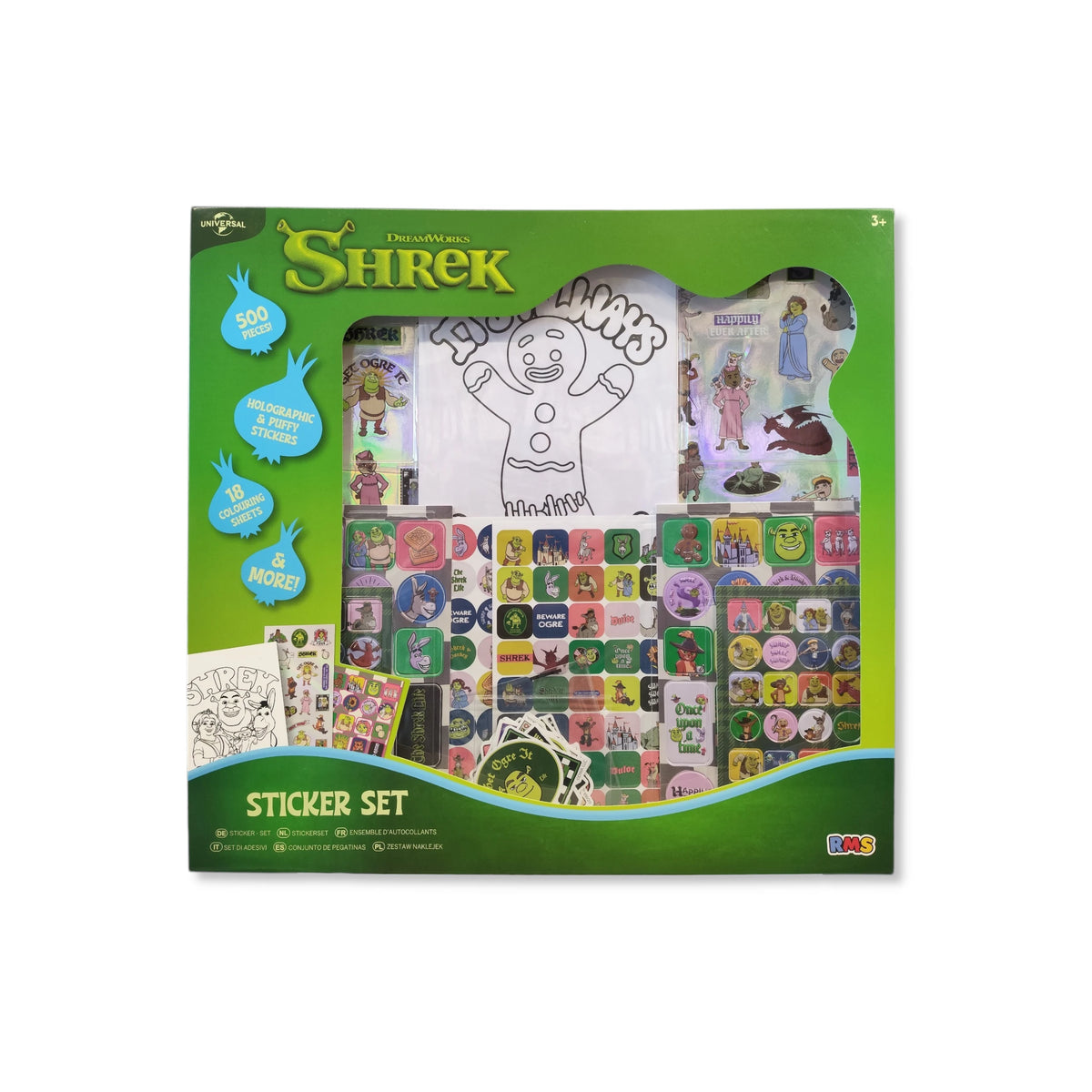 Shrek Stickers Set - 500