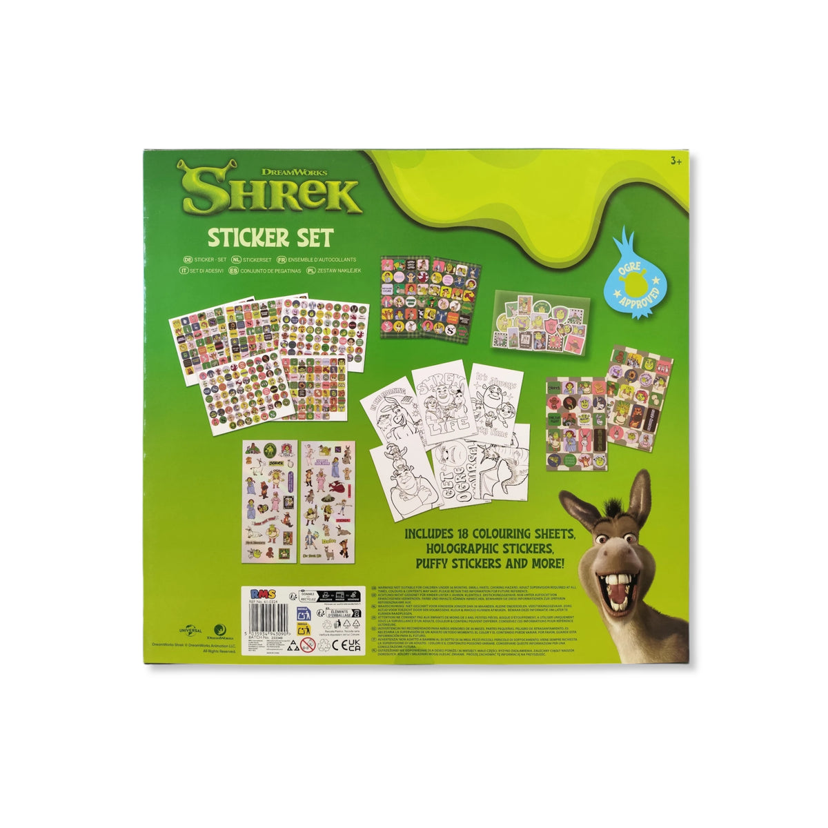 Shrek Stickers Set - 500