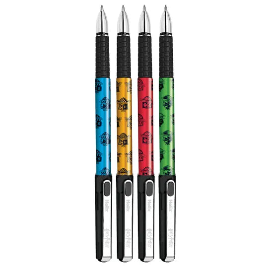 Helix Harry Potter Gel Pens Black Ink Pack of 4 - Anilas UK
