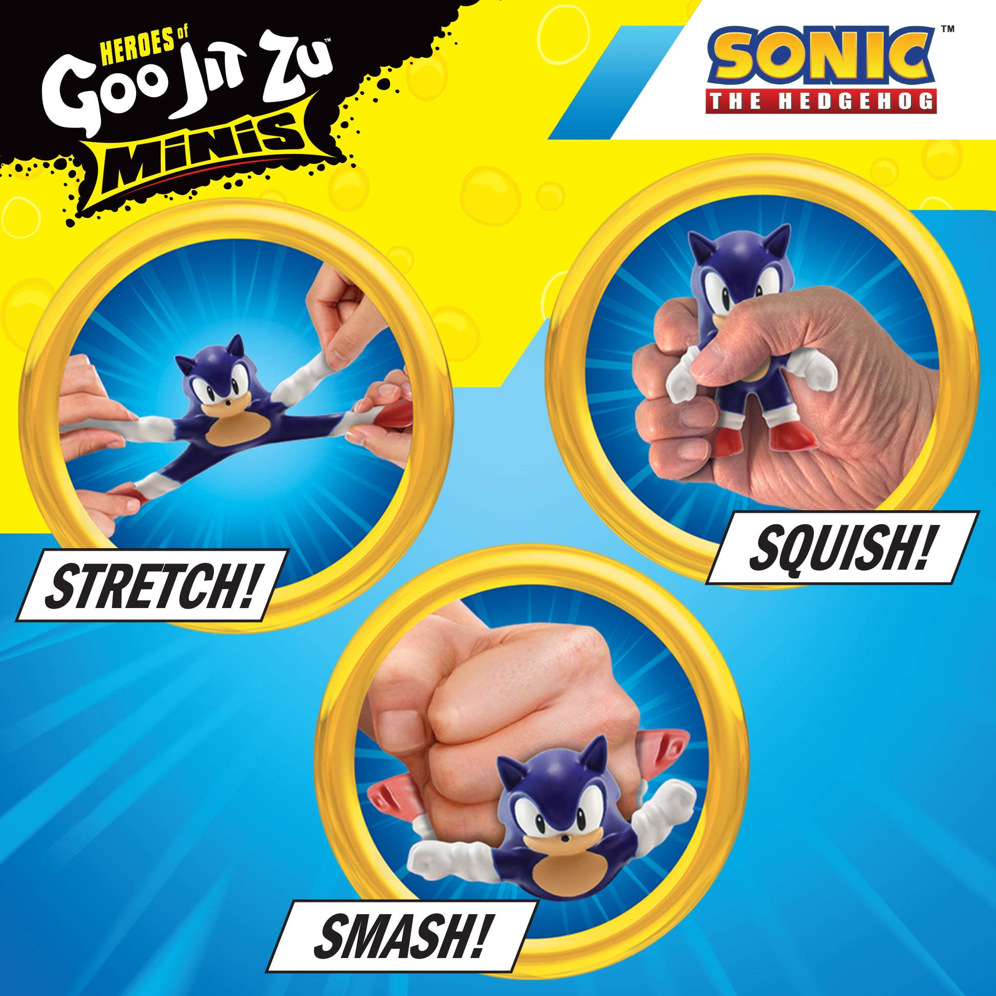 Heroes of Goo Jit Zu Sonic the Hedgehog Mini Figure - Anilas UK