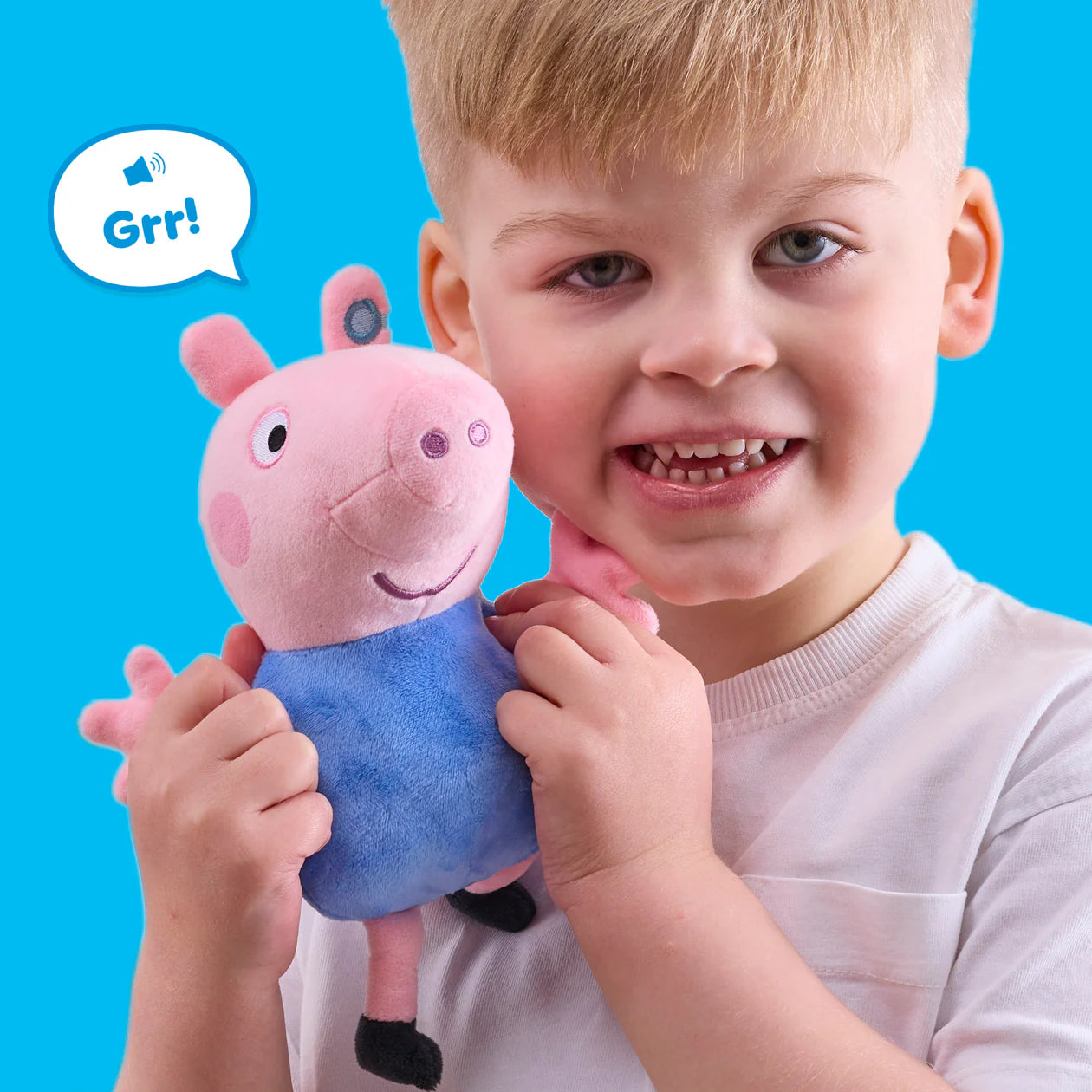 Peppa Pig Talking George Soft Toy - Anilas UK