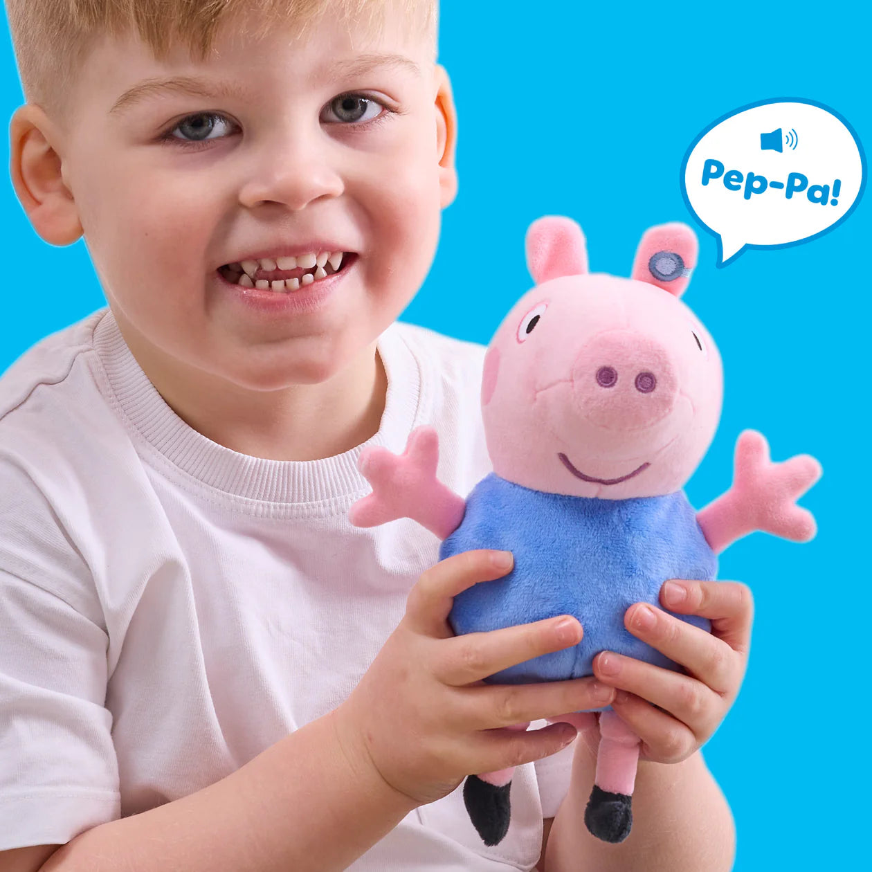 Peppa Pig Talking George Soft Toy - Anilas UK