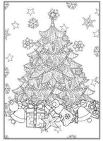 
              Christmas Advanced Colouring Book 1 Adult Colouring Book - Anilas UK
            