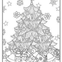 Christmas Advanced Colouring Book 1 Adult Colouring Book - Anilas UK