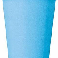 Powder Blue Party Paper Cups (Pack of 8) - Anilas UK